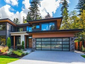Full view garage door