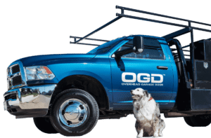 ogd service truck with dog rampage