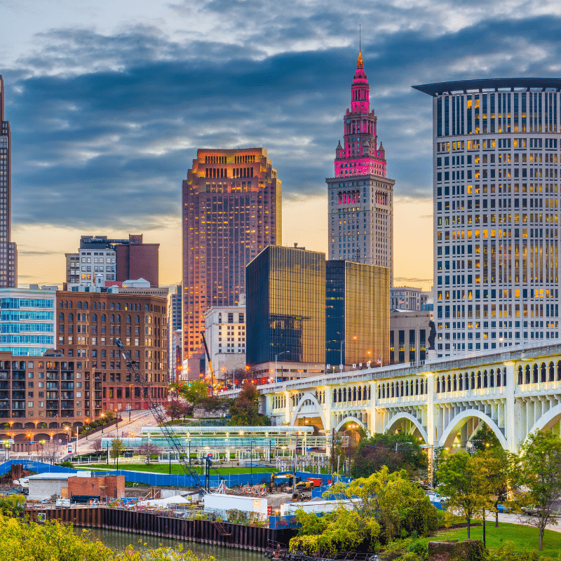 cleveland oh skyline