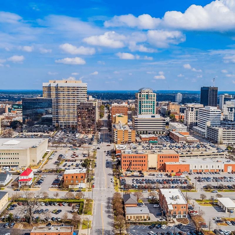 columbia sc skyline