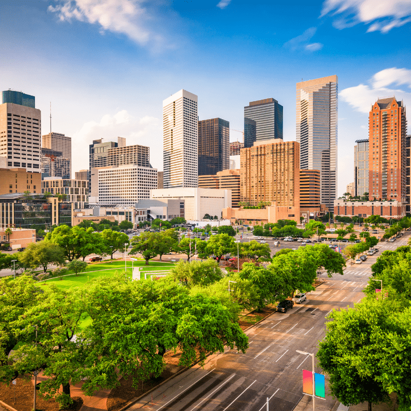 houston tx skyline