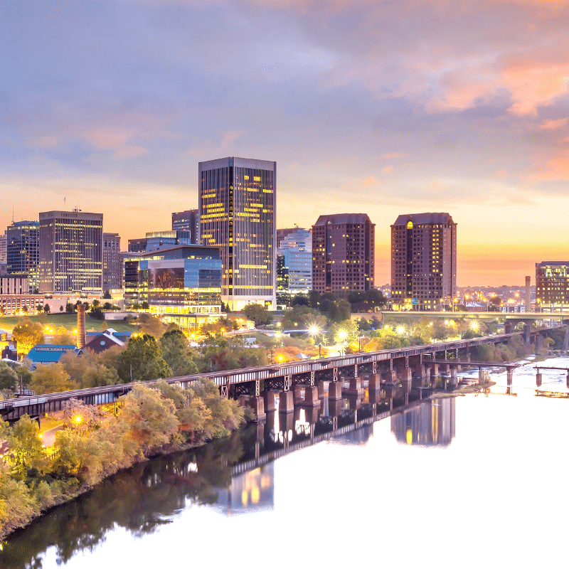 richmond va skyline