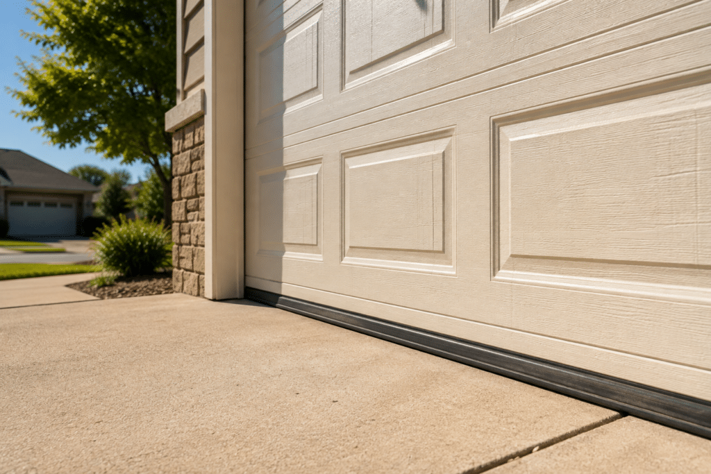Garage door seal